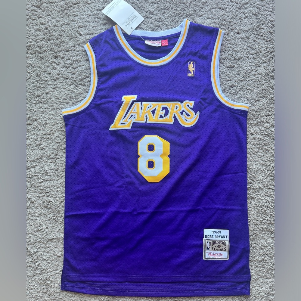 Kobe Bryant Los Angeles Lakers Hardwood classics Jersey Large
